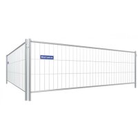 SCHAKE Mobilzaun Standard Höhe: 1,20 m Element mit...