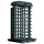 SCHAKE Drehkreuz, kompakt V-Turnstile-Compact verzinkt + schwarz-matt pulverbeschichtet VPDK23SOB0289