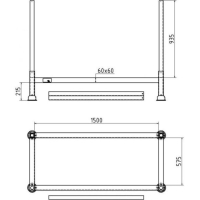 SCHAKE Palette für Absperrgitter  419_05