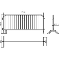 SCHAKE Absperrgitter Typ U  419_00-U200