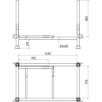 SCHAKE Palette für Absperrgitter 419_06