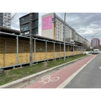 SCHAKE Holzbauzaun  Maße: 2,00 x 2,50 m 3B165