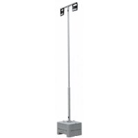 Schake Lampenmast Set BS126-V353160 aus Stahl, umlegbar,...