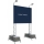 SCHAKE Werbemast 3,00 x 2,00 m mit Strahler, insektenfreundlich, Lichtfarbe: 3000 K 353330S1-IF-SET