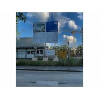 SCHAKE Werbemast 3,00 x 2,00 m mit Strahler, Lichtfarbe: 4000 K 353330S1-SET