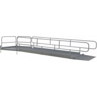 Schake Rollstuhlrampe 2029613 Aluminium, stufenlos...
