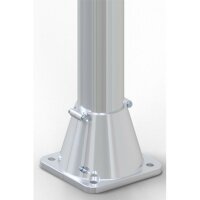 Schake Sockelbefestigung für Alu-Mast 3531102...