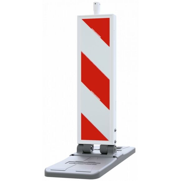 SCHAKE Klappbake Folie Typ RA2/B, schraffiert doppelseitig rechtsweisend 360802RR Bake Warnbake Leitbake