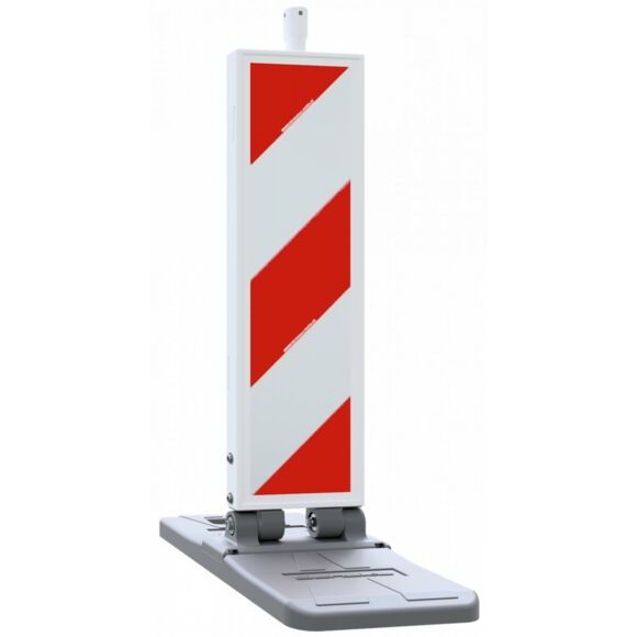 SCHAKE Klappbake Folie Typ RA1/A, schraffiert einseitig linksweisend 36080L Bake Warnbake Leitbake