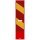 SCHAKE Flachbake Folie Typ RA2/B doppelseitig rechts- / linksweisend rot / gelb 36050/2SK Bake Warnbake Leitbake