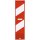 SCHAKE Flachbake Folie Typ RA1/A einseitig linksweisend rot / weiß 36050L Bake Warnbake Leitbake