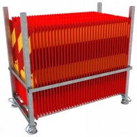 Schake Flachbaken Set 360502SK-SET1 Rot/Gelb, 108...