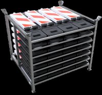 Schake Klappbaken Set V36080-SET1, 24 Klappbaken mit...
