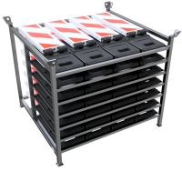 Schake Klappbaken Set V36080-SET1, 24 Klappbaken mit...
