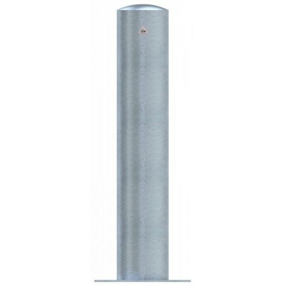 SCHAKE Absperrpoller Stahlrohr Ø 193 x 3,6 mm ortsfest für Dübelbefestigung   feuerverzinkt 40193 Stahlrohrpoller