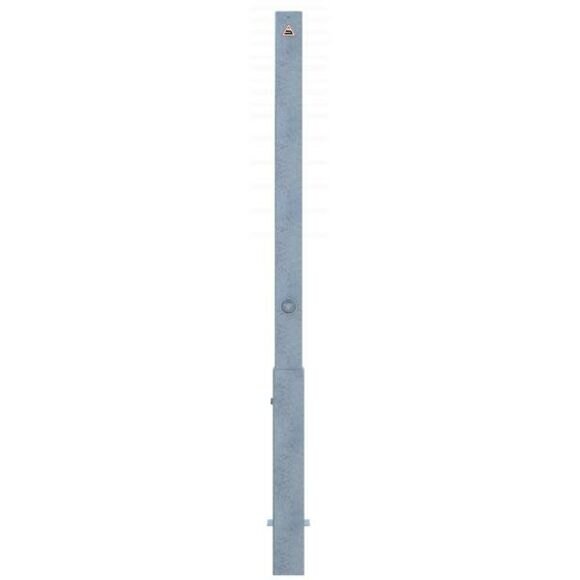 SCHAKE Absperrpfosten 70 x 70 mm herausnehmbar mit Dreikantverschluss feuerverzinkt 470F