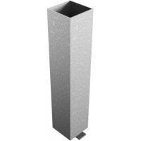 SCHAKE Bodenhülse für Absperrpfosten 70 x 70 mm für Absperrpfosten mit Bodenteil 70 x 70 mm 470_15