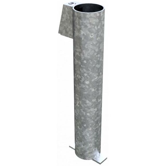 SCHAKE Bodenhülse mit Feststellvorrichtung für Ø 60 / 76 mm Rohrpfosten für Ø 60 mm Rohrpfosten 500 mm lang 463_51