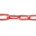 SCHAKE Absperrkette aus Stahl 10 m ungeschweißt, Drahtstärke 7 mm verzinkt und rot / weiß beschichtet 430_10B-VE10