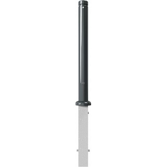 SCHAKE Absperr-Stilpfosten Serie 482B Ø 82 mm herausnehmbar, selbsteinrastende Verriegelung mit Profilzylinderschloss und drei Schlüsseln mit 1 Öse 482ZB+1
