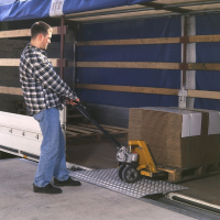 ALTEC AWB 510 Mobile Aluminium Überladebrücke Warzenblech Länge 1000mm Tragkraft 600kg 307.00.001