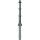 SCHAKE Alu-Stilpfosten Serie 495B herausnehmbar, mit Dreikantverschluss 495FB+2