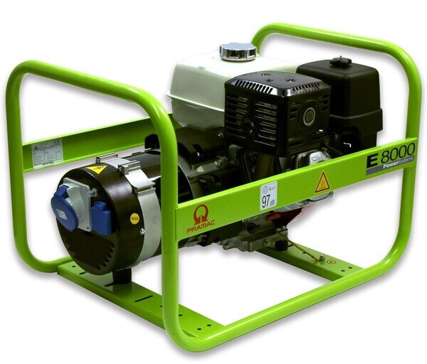 PRAMAC Profi Stromerzeuger E 8000 - SHI 230V - BENZIN - 6,0 kVA (COP)