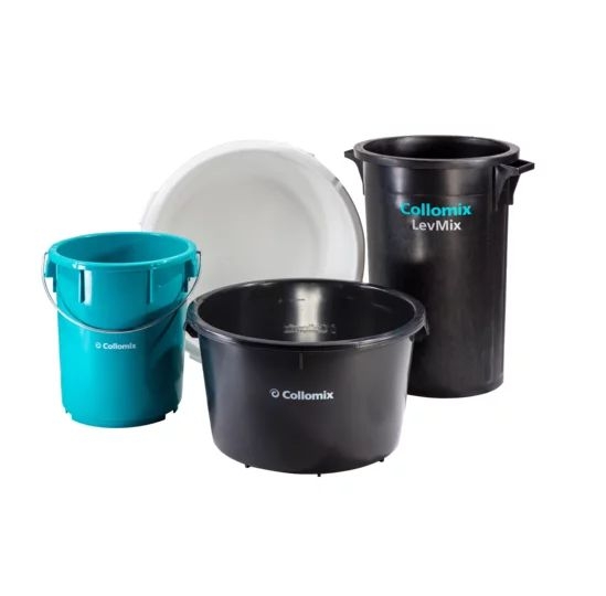 COLLOMIX Mörtelkübel mixTUB 34 schwarz 34 Liter 60600