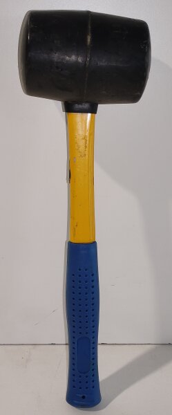 %SALE% Gummihammer mit Fiberglasrstiel, 60mm