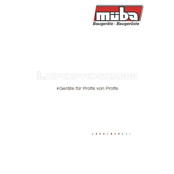 MÜBA Produktkatalog
