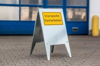 BÖCKER Warntafel 1000 x 550 mm "Vorsicht...