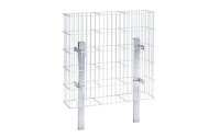 AOS STAHL Gabione Jumbo 1016 x 1008 mm - ZINK - inkl. Pfosten - DV GABIONEN