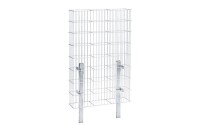 AOS STAHL Gabione Jumbo 1016 x 1608 mm - ZINK - inkl. Pfosten - DV GABIONEN