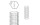 AOS STAHL Gabione Onyx KL: 200 x 1008 mm - ZINK - DV GABIONEN