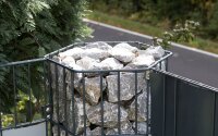 AOS STAHL Gabione Onyx KL: 200 x 2208 mm - ZINK - DV GABIONEN