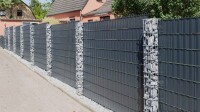 AOS STAHL Gabione Rubin 270x270x1208mm - ZINK - DV GABIONEN