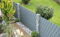 AOS STAHL Gabione Rubin 270x270x1208mm - ZINK - DV GABIONEN