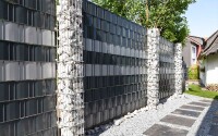 AOS STAHL Gabione Rubin 270x270x1208mm - ZINK - DV GABIONEN