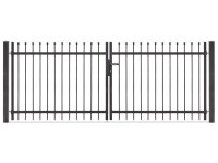 AOS STAHL Metalltor - Residenzen select - 2F - DAVOS+