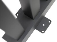 AOS STAHL Metallzaun – MANHATTAN Alu – 0990 x 1200 – 7016FS-DV DESIGNZAUN