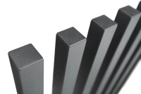 AOS STAHL Metallzaun – MANHATTAN Alu – 0990 x 1200 – 7016FS-DV DESIGNZAUN