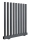 AOS STAHL Metallzaun – MANHATTAN Alu – 0990 x 1200 – 7016FS-DV DESIGNZAUN