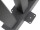 AOS STAHL Metallzaun – MANHATTAN Alu – 0990 x 1200 – 7016FS-DV DESIGNZAUN