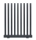 AOS STAHL Metallzaun – MANHATTAN Alu – 0990 x 1200 – 7016FS-DV DESIGNZAUN
