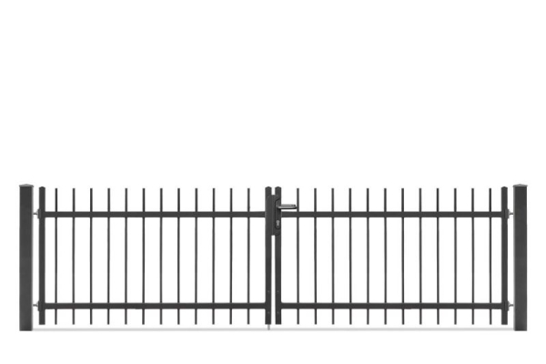 AOS STAHL Metalltor - Residenzen select - 2F - BRIENZ+ - 3195 x 0900 - DB703 - DV METALLTORE