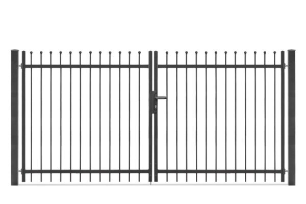 AOS STAHL Metalltor - Residenzen select - 2F - Davos+ - 3195 x 1500 - DB703 - DV METALLTORE