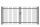 AOS STAHL Metalltor - Residenzen select - 2F - Davos+ - 3195 x 1500 - DB703 - DV METALLTORE