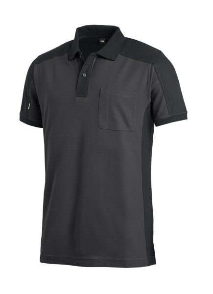 SALE % - FHB KONRAD Polo-Shirt, anthrazit-schwarz, Gr. S I  91490-1220-S