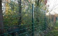 AOS STAHL 12,5m Zaunpaket KOMPLETT Doppelstabgitter MAX Höhe 1230mm Farbe anthrazitgrau