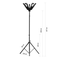 SALE % Ausstellungsstück SHADA Arbeitsleuchte + DIMMER - 120W 13500lm 5000K IP65  - Baustellentauglich I 0310740 #1